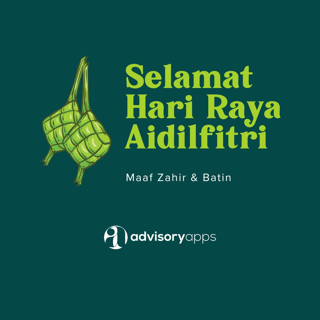 Advisory Apps Instagram — Selamat Hari Raya from all of us at Advisory Apps