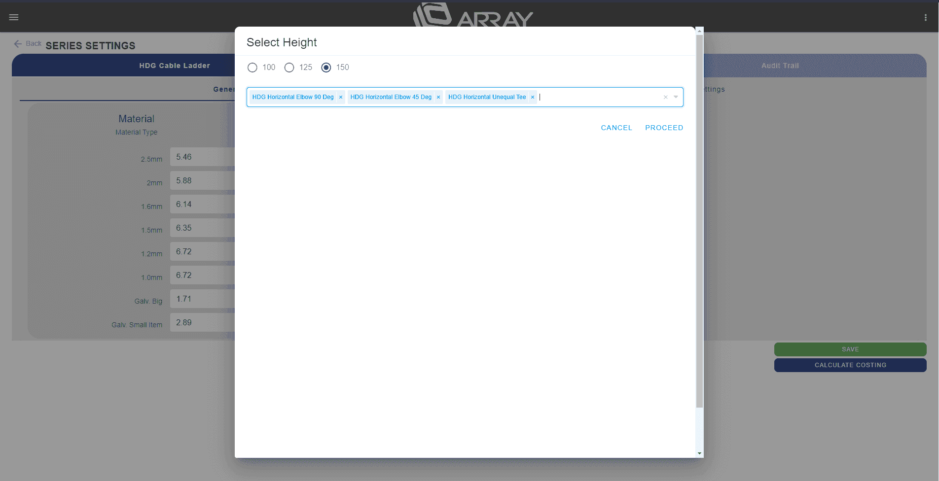 Arraymetal screenshot 2