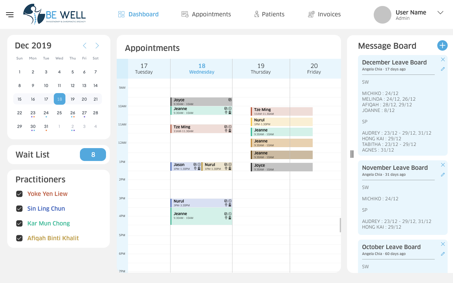 BeWell Chiropractic screenshot 1
