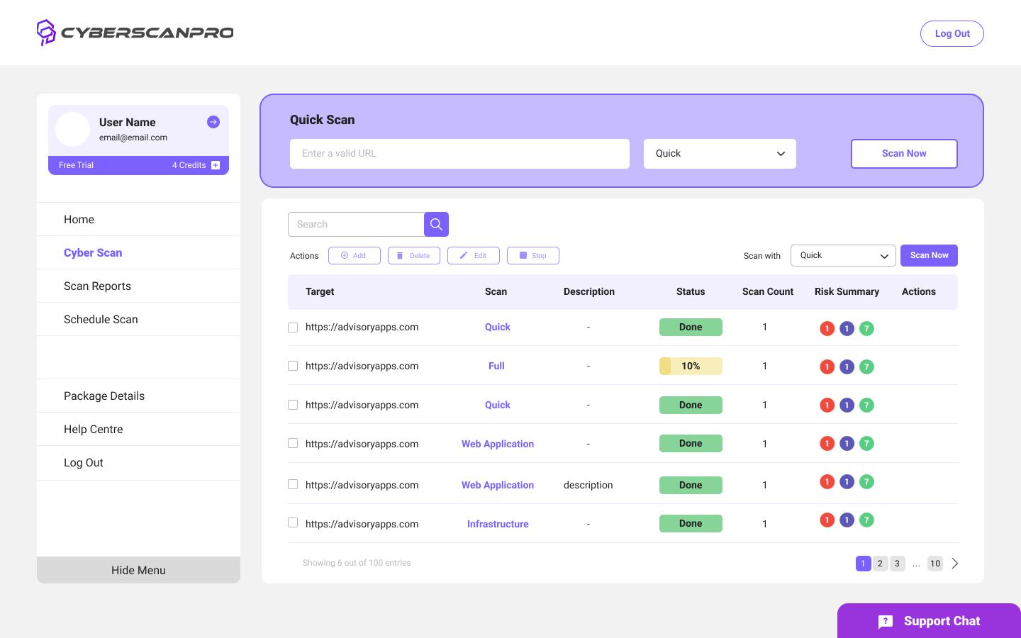 CyberScanPro screenshot 2