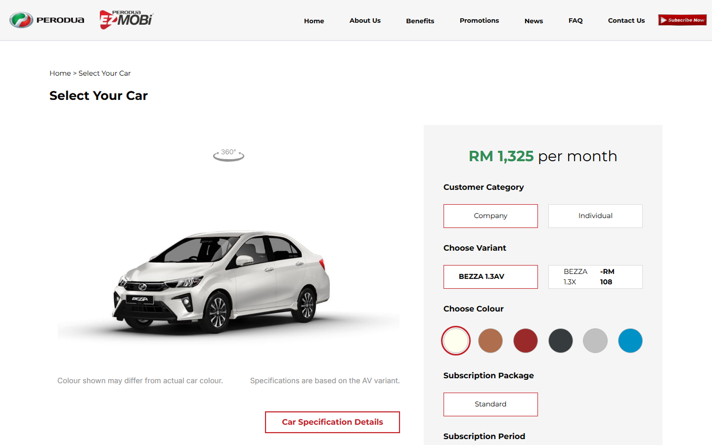 Perodua EZMOBi screenshot 3