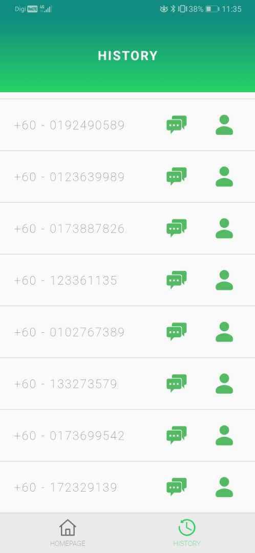 WhatsNow screenshot 1