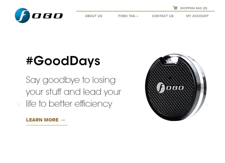Fobo Tag E-Commerce
